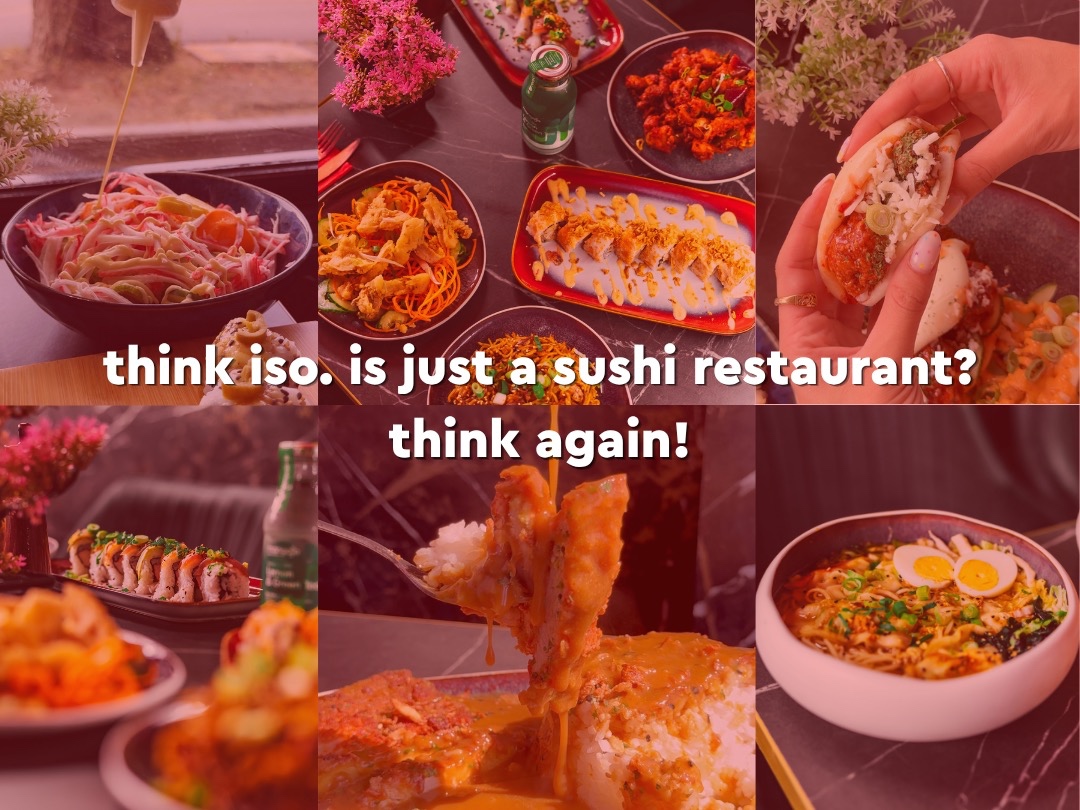 Think iso. is Just a Sushi Restaurant? Think again.