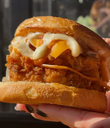 Buttermilk burger