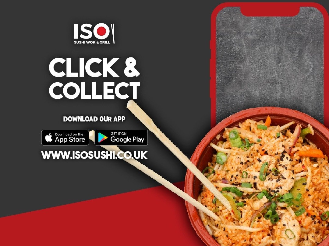 Download the ISO Sushi App! Download the ISO Sushi App!