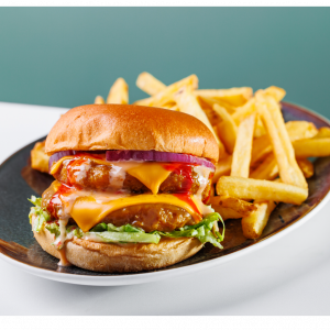 pumpkin katsu burger