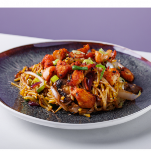 mini chicken yakisoba
