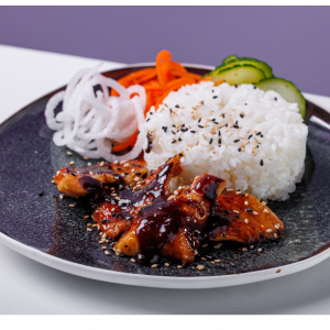 mini chicken teriyaki