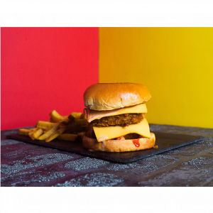 Pumpkin Katsu Burger - かぼちゃカツバーガ